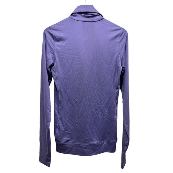 Nike Golf Dri-Fit Womens Small/Tall Pullover Long Sleeve Mock Neck Purple NEW - Picture 2 of 14